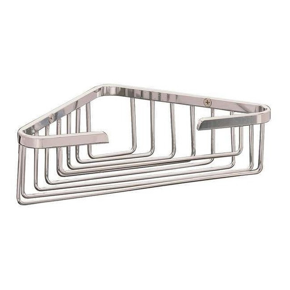 Taymor Corner Basket,9 In W,Brass,Polished 05-1086M