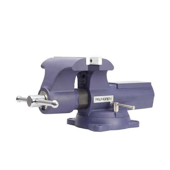 Palmgren Combo Bench&Pipe Vise,Serrated Jaw,10" L 9629758
