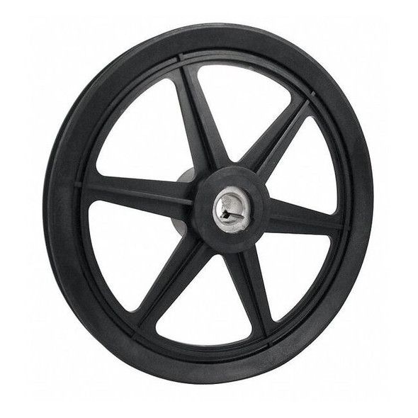 3/4 in Fixed Bore 1 Groove Standard V-Belt Pulley 9.25 in OD