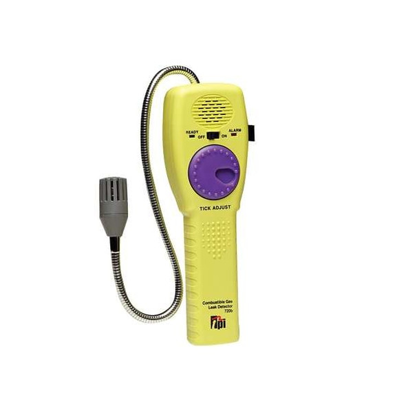 Test Products International Combust Gas Detector,10 ppm,Aud and Vis 720B