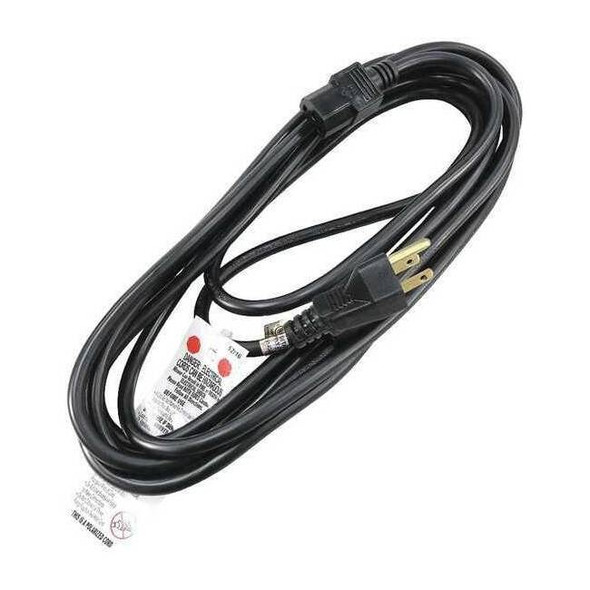 Manufacturer Varies Power Cord, 5-15P, SJT, 15 ft., Blk, 13A, 16/3 5XFN7ID