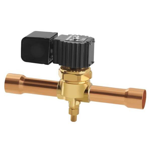 Parker Refrigerant Solenoid Valve,Brass,500 psi R42E197M Parker Refrigerant Solenoid Valve,Brass,500 psi R42E197M
