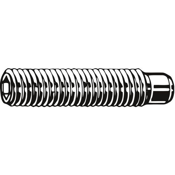 Manufacturer Varies ScktStScrw,1/2DogPt,3/8"-16,1.25"L,PK100 U07820.037.0125