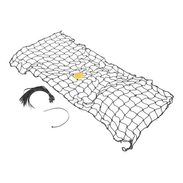 Vestil Pallet Rack Netting, 48 in H, 111 in W, Not Applicable D, Black PRN-111-4