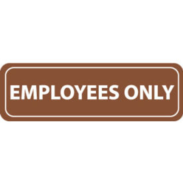 Architectural Sign - Employees Only