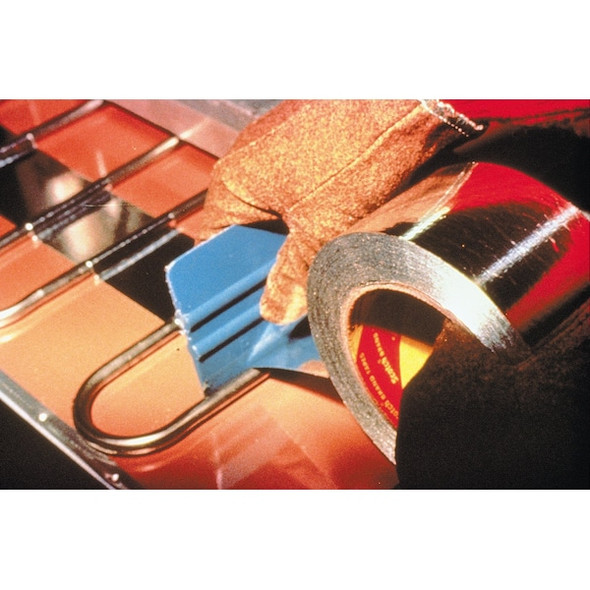 3m Foil Tape,2 in x 60 yd,Aluminum,PK24 425 3m Foil Tape,2 in x 60 yd,Aluminum,PK24 425