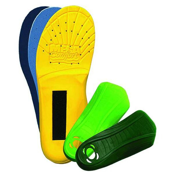 Megacomfort Insole,Men's 3 to 4, Women's 5 to 7,PR MT Megacomfort Insole,Men's 3 to 4, Women's 5 to 7,PR MT