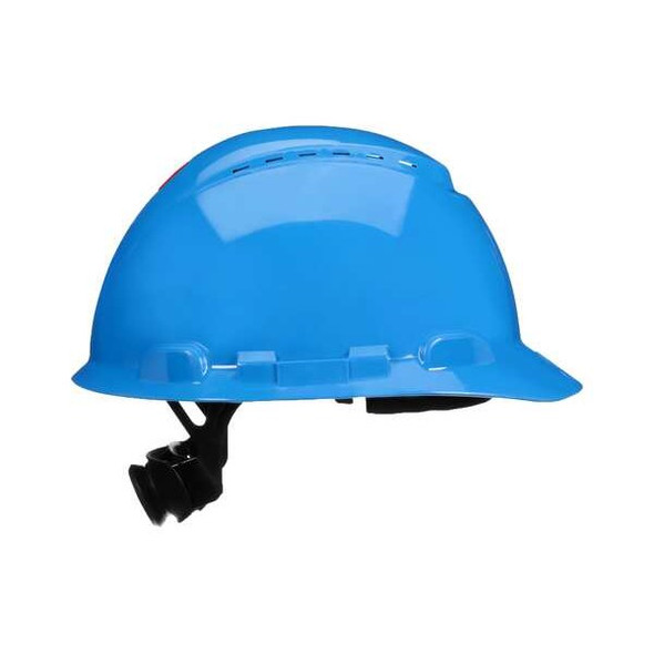 SecureFit(TM) Hard Hat, HDPE, 4 Point Ratchet, Type 1, Class C, Blue