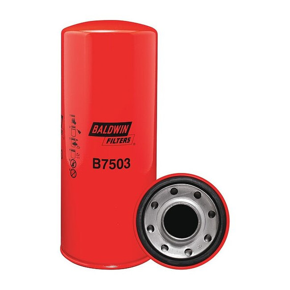 Baldwin Filters Oil Filter,Spin-On Design,11-45/64" H B7503