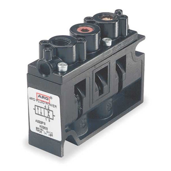 Aro Solenoid Air Control Valve,1/4 In,12VDC A222SS-012-D