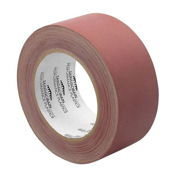 Tapecase Film Tape, Red, 18 yd L, 1/2 in W 15D646