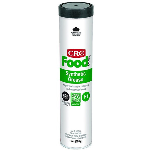 Crc 14 oz. Clear Synthetic Food Grade Grease Cartridge SL35610