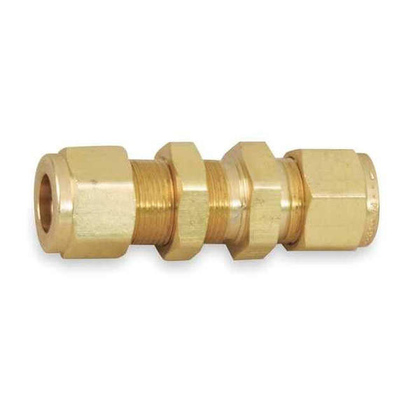 Parker Union, Brass, Comp. 3/8 in, Comp. 5/8 in 6BC6-B