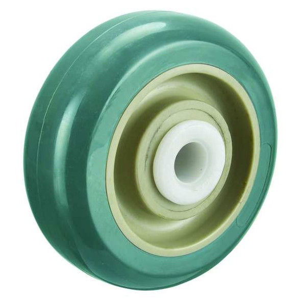 Manufacturer Varies Caster Wheel,Polyurethane,400 lb.,Blue P-UP-040X013/050D-AM