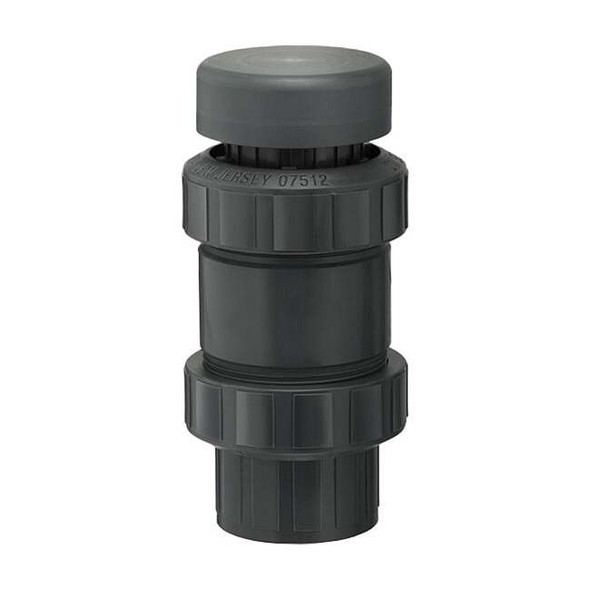 Plast-O-Matic Vacuum Breaker,3 In.,FNPT,PVC,100 psi VBS300VT-PV