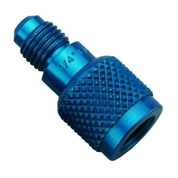 Yellow Jacket Liquid Charging Adapter,1/4In MxF 41123