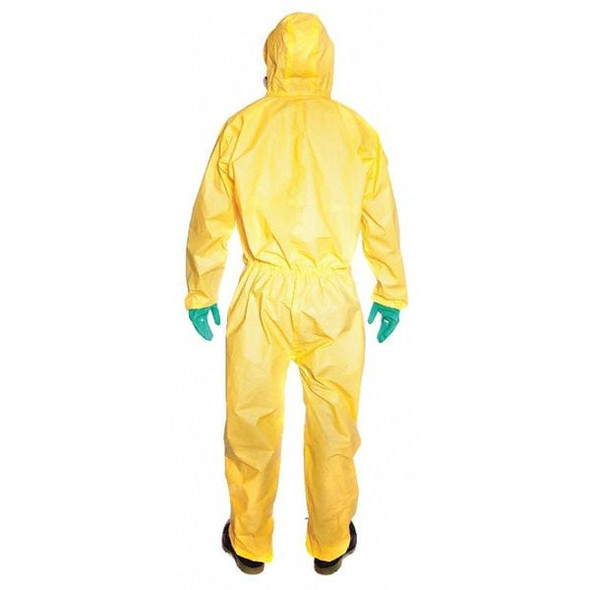 Ansell Hooded Coveralls,L,Yellow,PE,PK25 682300PLUS Ansell Hooded Coveralls,L,Yellow,PE,PK25 682300PLUS