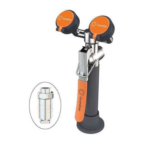 Guardian Equipment Drench Hose, Brass, Gray, For Use With, Eyewashes G5022BP