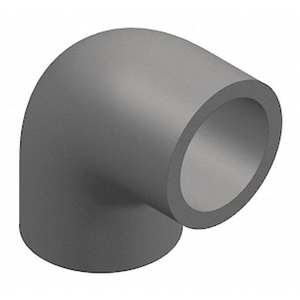 Manufacturer Varies 90 Elbow,6 in,Schedule 80,Socket,Gray 806-060