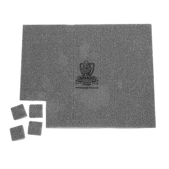 Armor Shield VCIEmitterPads,1in,1in,1/4in,PK2000 VCIFOAM0101