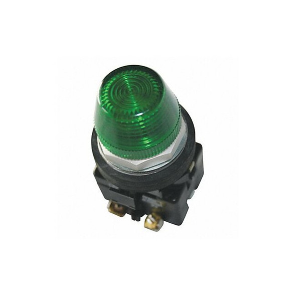 Eaton Pilot Light, Green, 30mm, LED HT8HFGF7