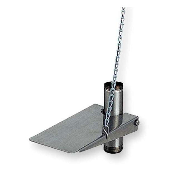 Foot Control Treadle Kit, Stainless Steel, Gray, For Use With, Eyewash