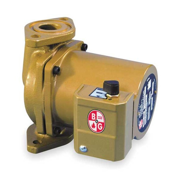 Hydronic Circulating Pump, 1/6 hp, 115V, 1 Phase, Flange Connection