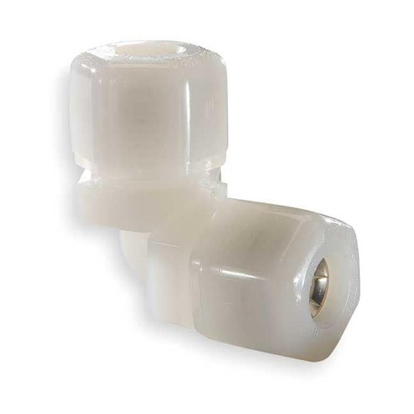 Parker Elbow, Nylon, Comp. 1/4 in, FNPTF 1/8 in N4EU4