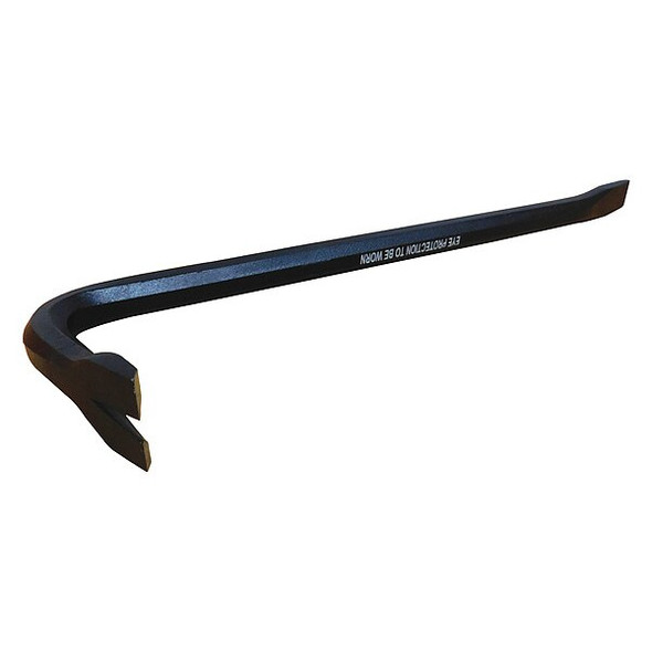 Westward Gooseneck Wrecking Bar,12 In,1/2 In Dia 3FE97