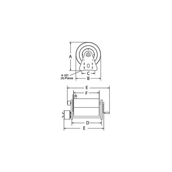 Reelcraft Reel,Pressure Washer CA38112 M