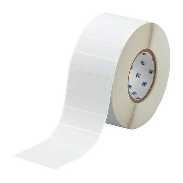 Brady Blank Label 3"W Silver, Polyester, Pk3000 THT-18-428-3