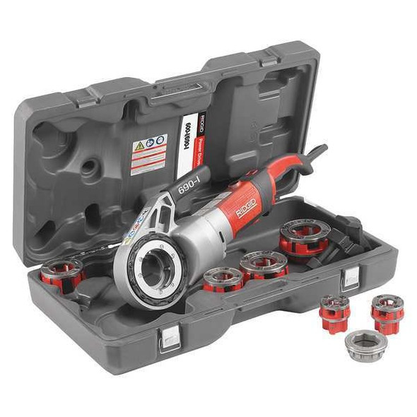 Ridgid Portable Pipe Thrding Machine, W 4.75 in 44923
