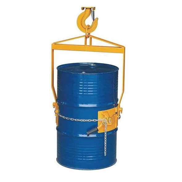 Dayton Vertical Drum Lifter/Dispenser,Ylw,Steel 12R538