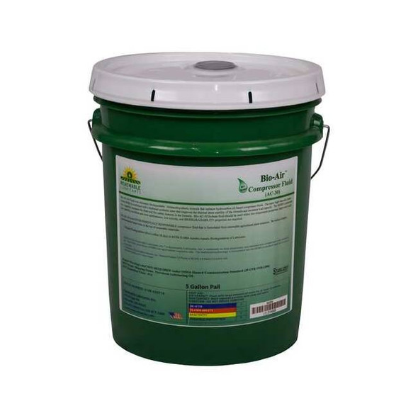 Renewable Lubricants Compressor Oil,5 gal, Pail,30 SAE Grade 84204