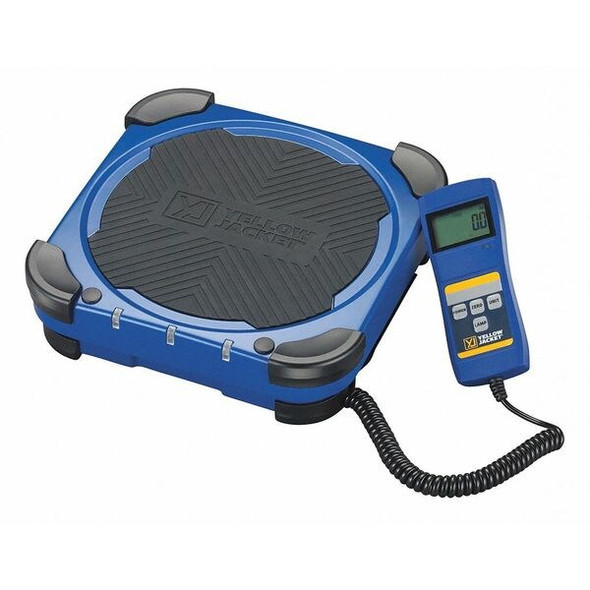 Yellow Jacket Charging Scale, 220 lb Max, LCD 68862