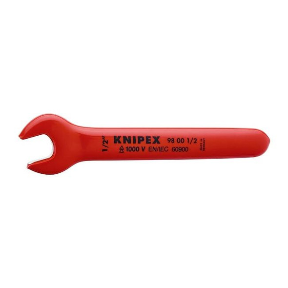 Knipex OpnEnd Wrnc,Strt,5-1/2",Steel 98 00 1/2"