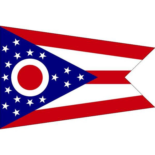Annin Flagmakers Ohio State Flag,3x5 Ft 144260