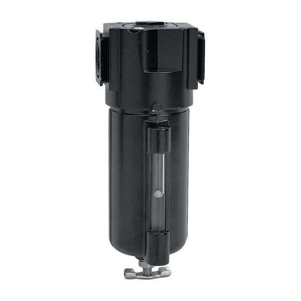 Arrow Pneumatics Filter,40 Micron,Metal Bowl,1/2" F354W