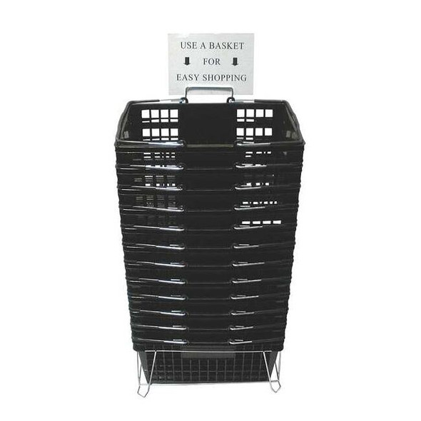 Manufacturer Varies Hand Basket, Black, 18 1/4x 12 1/4, PK12 H2462010
