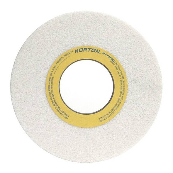 Norton Abrasives Grinding Wheel, T1, 14x1-1/2x5, AO, 60G, Wht 66253364247