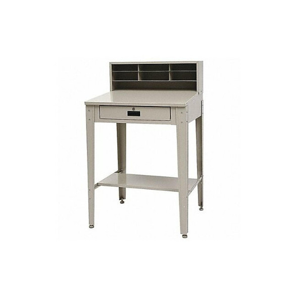 Manufacturer Varies Shop Desk,34 x 55-1/2 x 30-1/4 In,Beige 4TX91