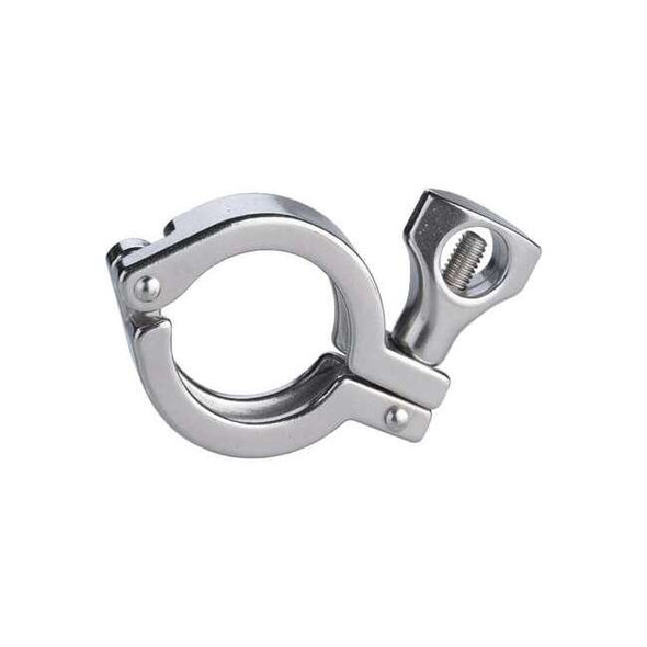 Vne Clamp, Stainless Steel, Threaded, 4 in 13MHHM4.0-H