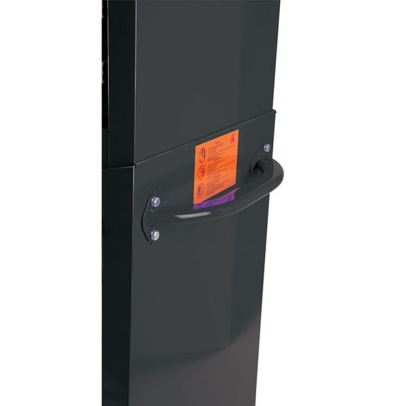 Westward WESTWARD Rolling Tool Cabinet, 11-Drawers, Gloss Black, 42" W x 19" D x 40" H 32H856