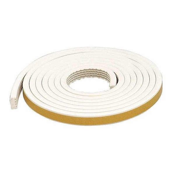 Manufacturer Varies Weatherstrip,White,Length 10 ft. 5MFK8