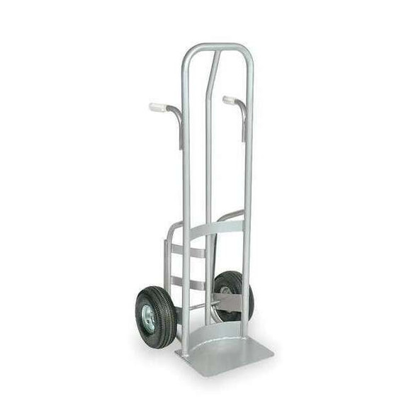 Dayton Keg Hand Truck,500 lb.,Aluminum,Silver 4W325