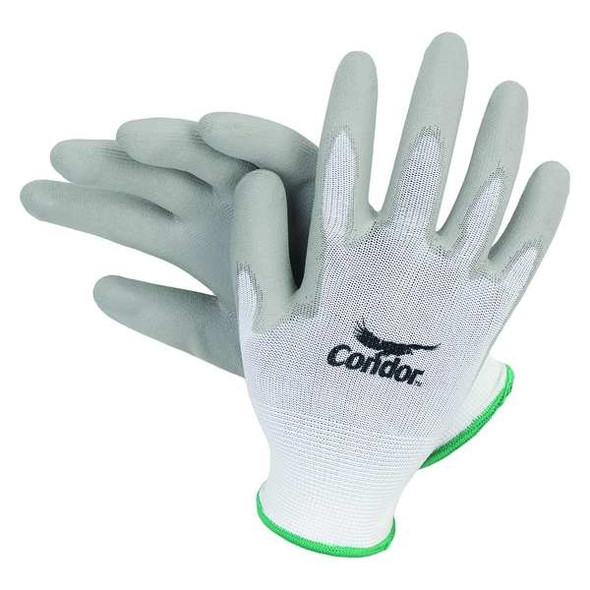 Condor Coated glove, Not Rated Abrasion Level, XL 1 PR 60NM44