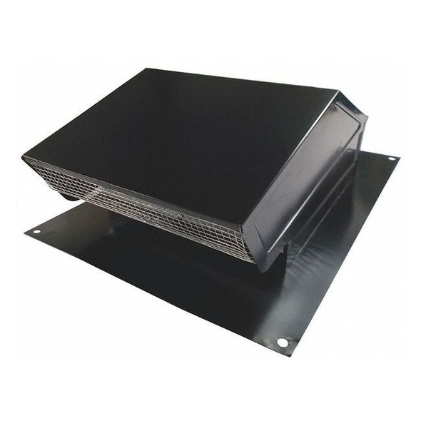 Dayton Roof Cap, For Duct Width 10 1/4 in, Steel 45PE68