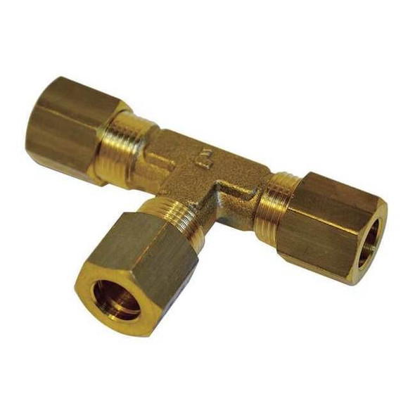 Legris 4mm Compression Brass Equal Tee 10PK 0104 04 00