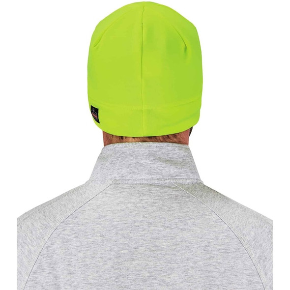 Ergodyne Beanie Cap,Over The Head,Universal,Lime 6804