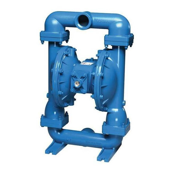Double Diaphragm Pump, Cast iron, Air Operated, Santoprene, 150 GPM